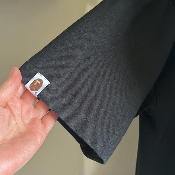 Bape A Bathing Ape XL Valentine Chocolate Ape Head Black Short Sleeve Tee - Picture 8 of 10